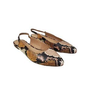 Madewell Snake Print Flats